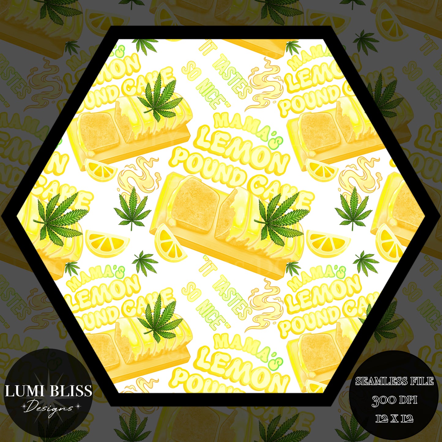 Lemon pound cake Seamless