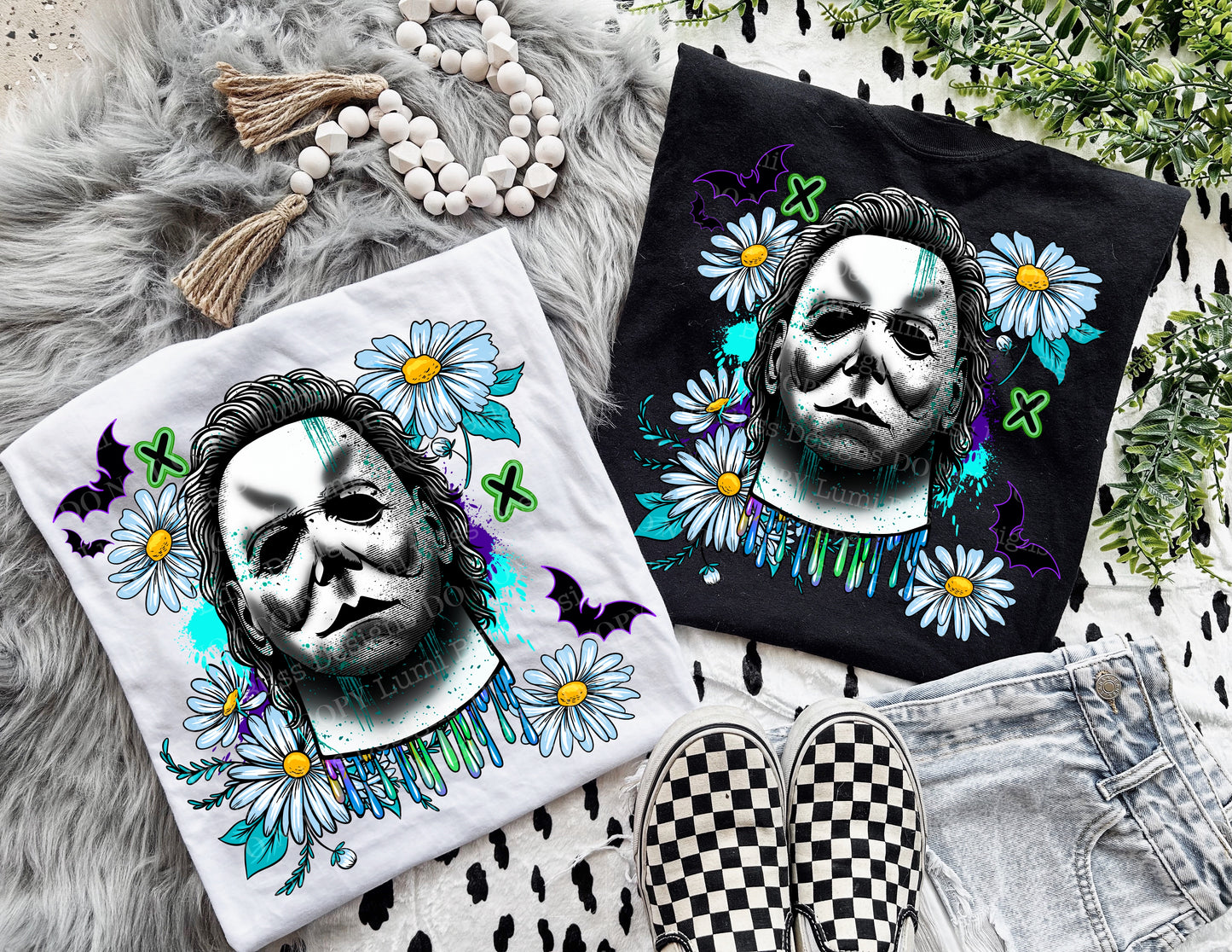Horror Floral Michael w/sleeves/spine