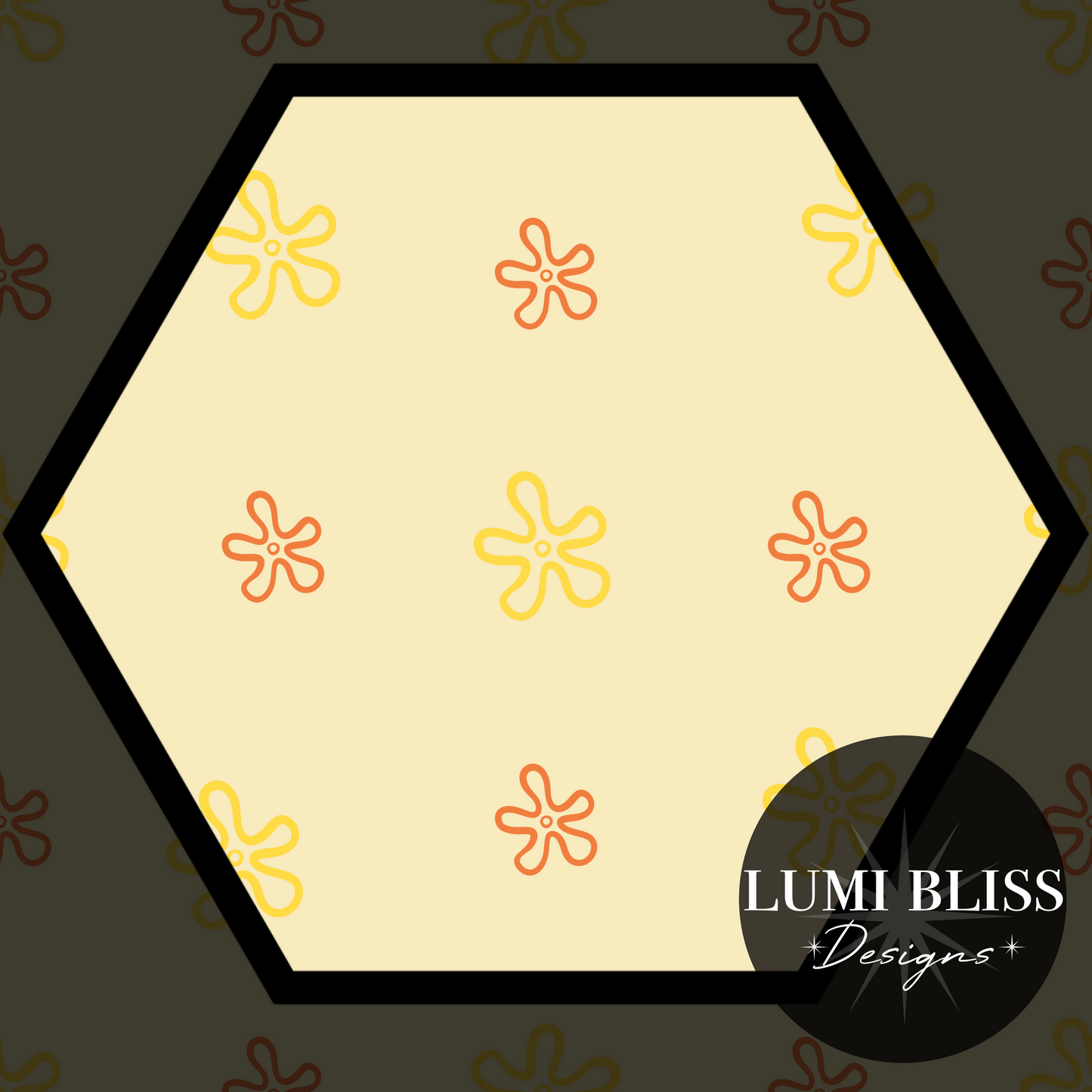 Tan Bats Seamless