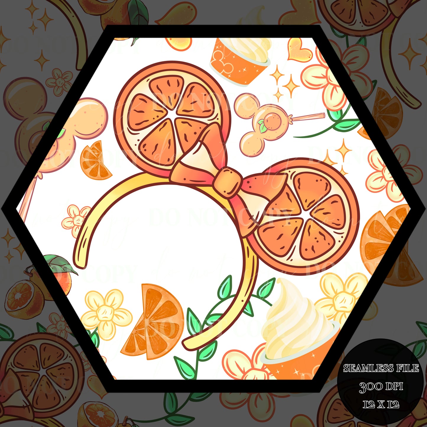 MD Oranges Seamless