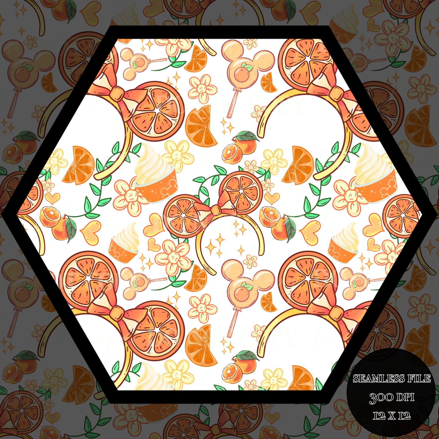 MD Oranges Seamless
