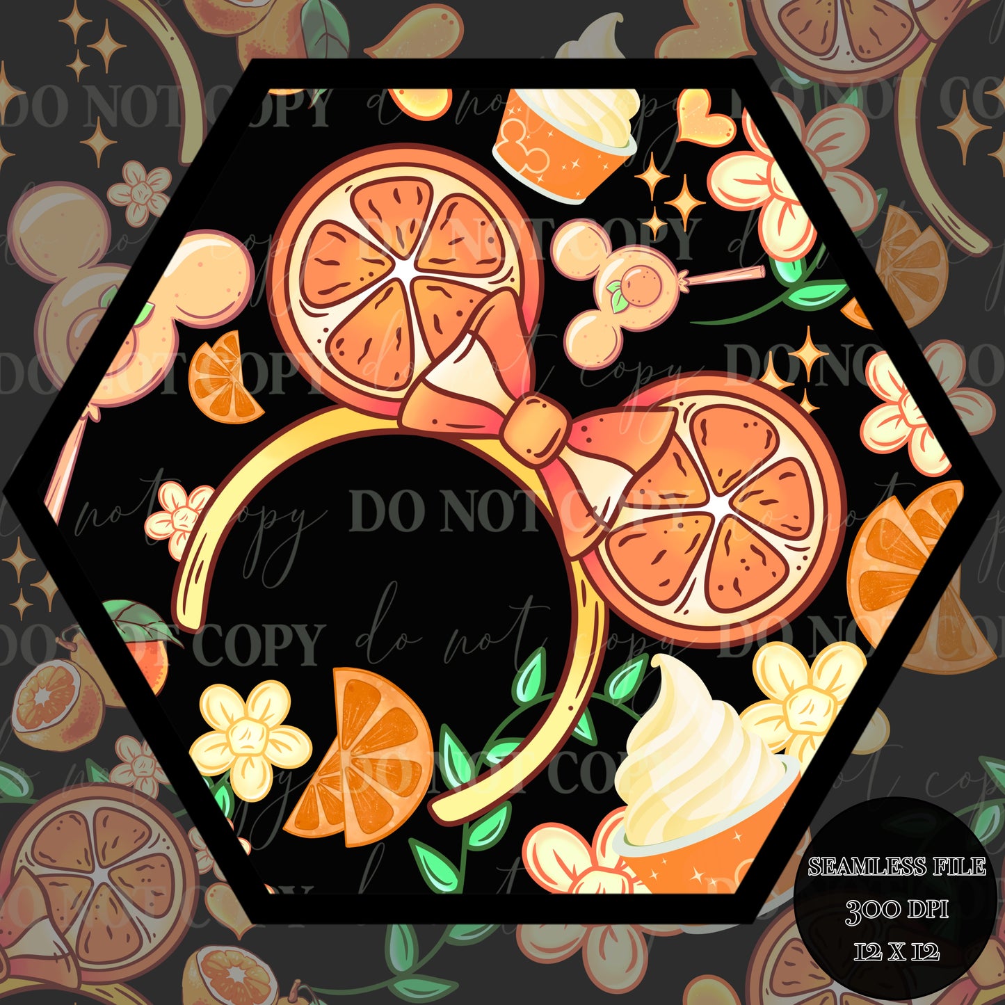 MD Oranges Seamless
