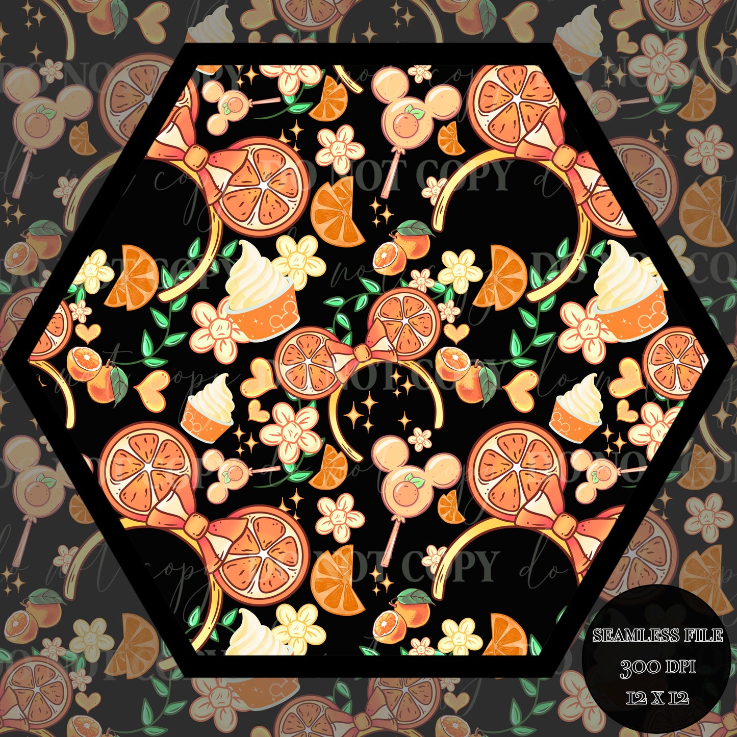 MD Oranges Seamless