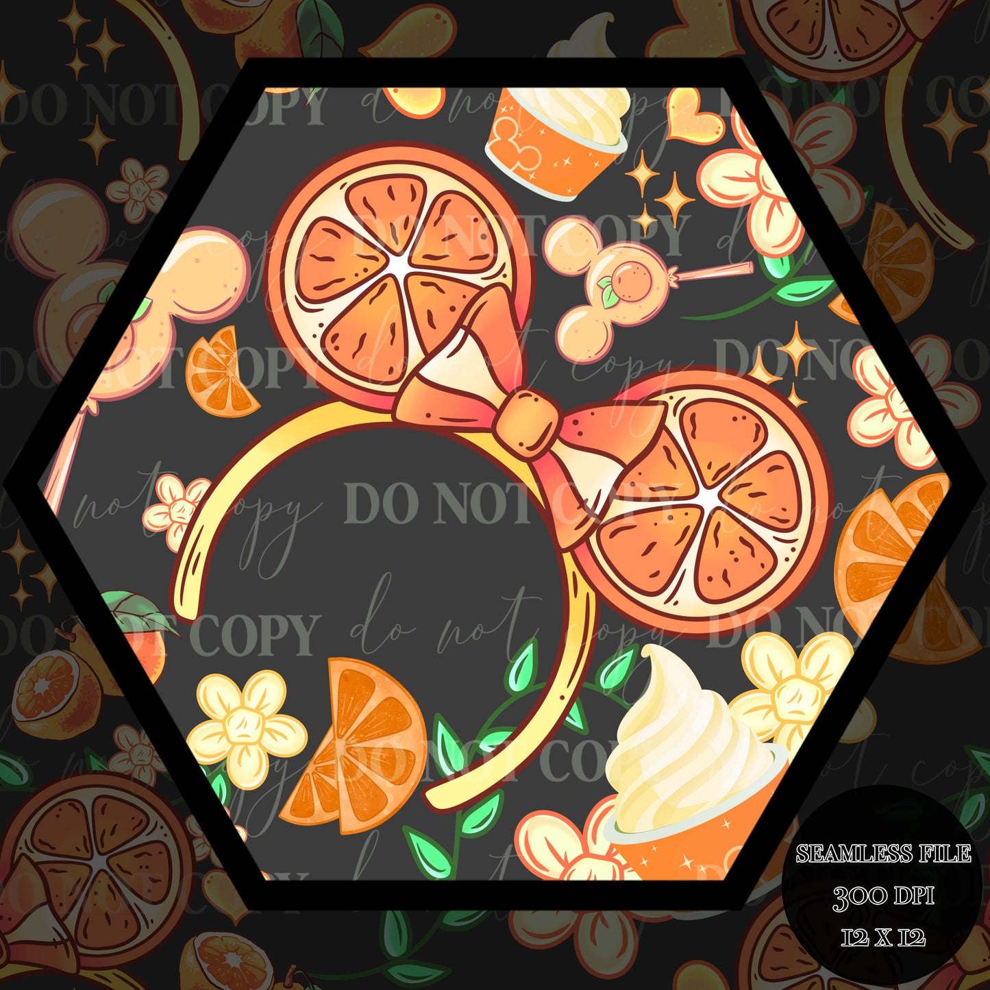 MD Oranges Seamless
