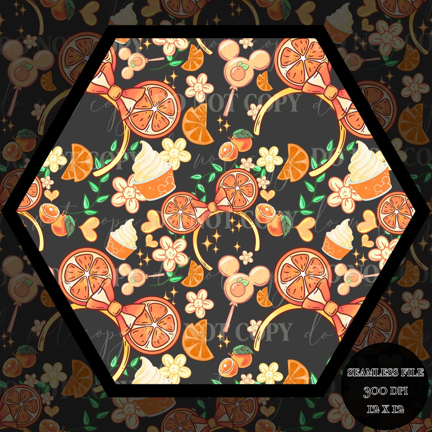MD Oranges Seamless