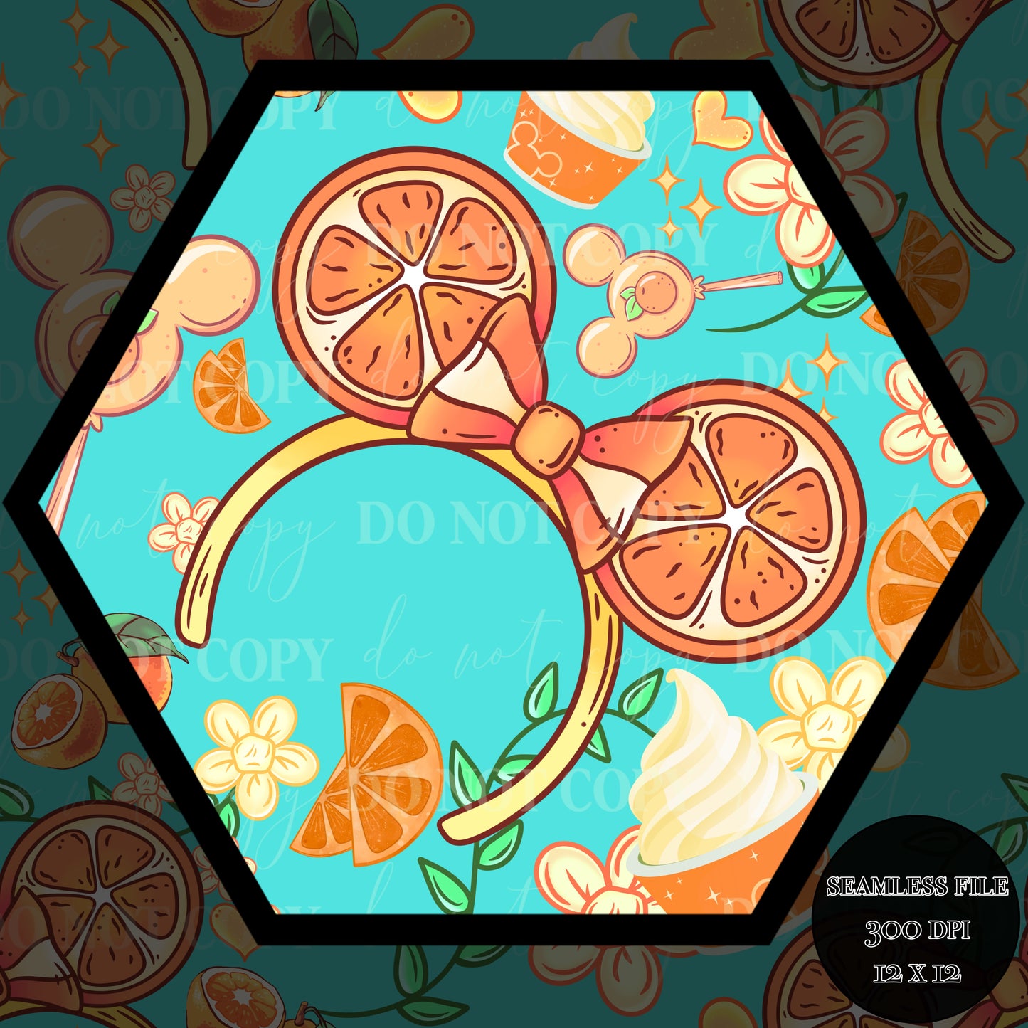 MD Oranges Seamless