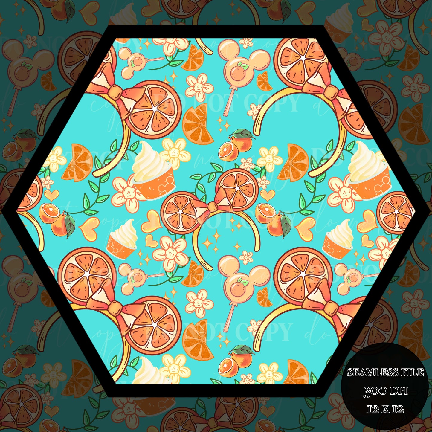 MD Oranges Seamless