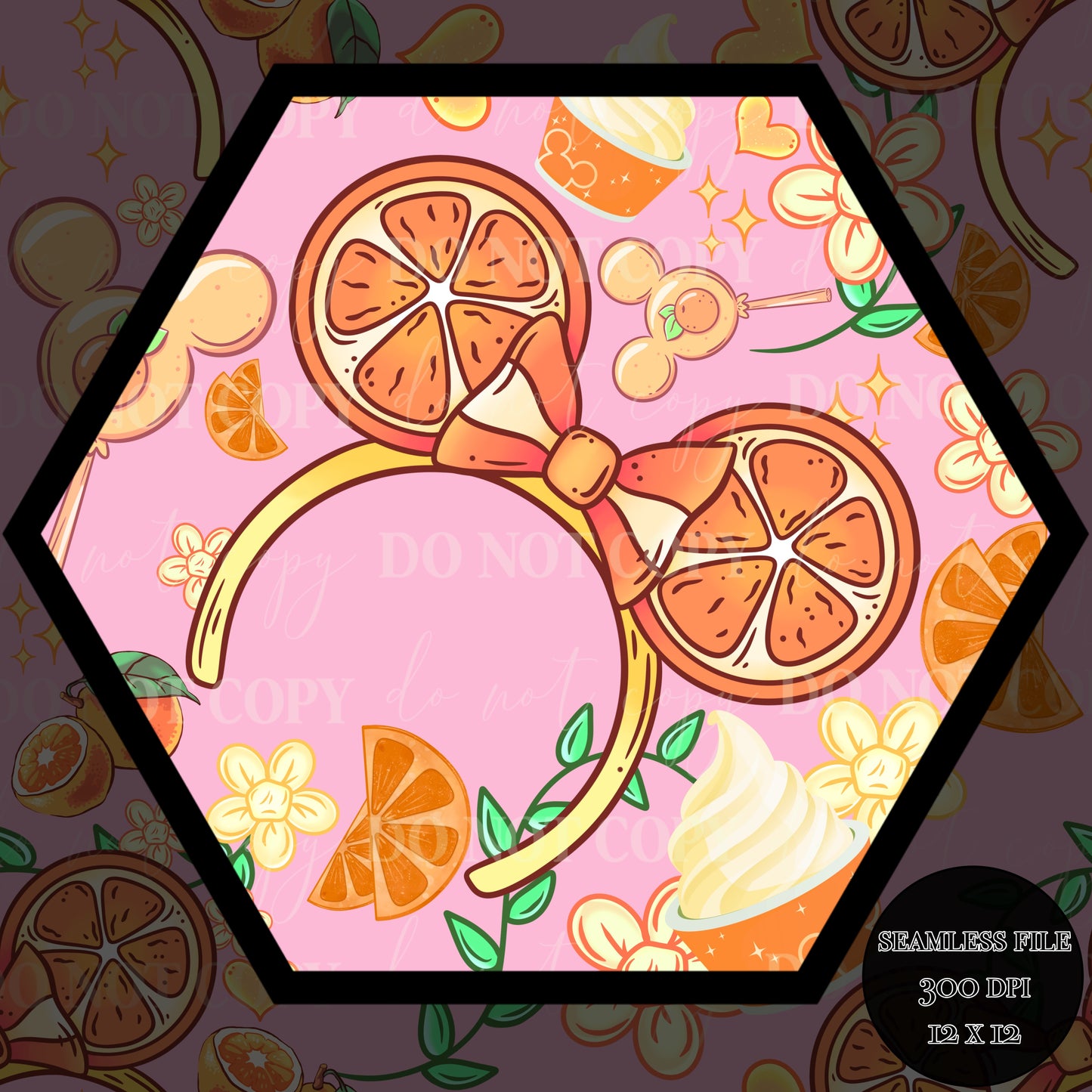MD Oranges Seamless