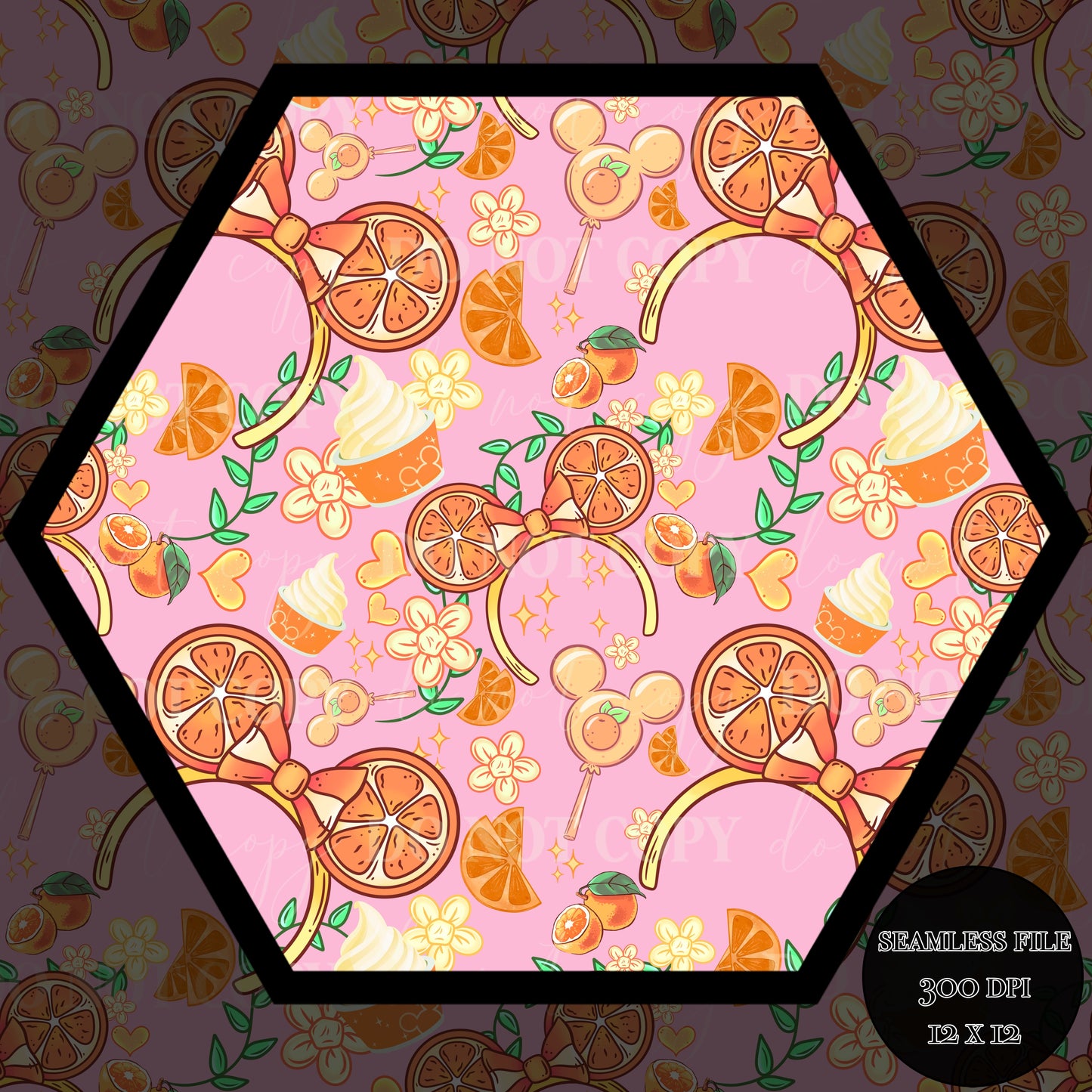 MD Oranges Seamless