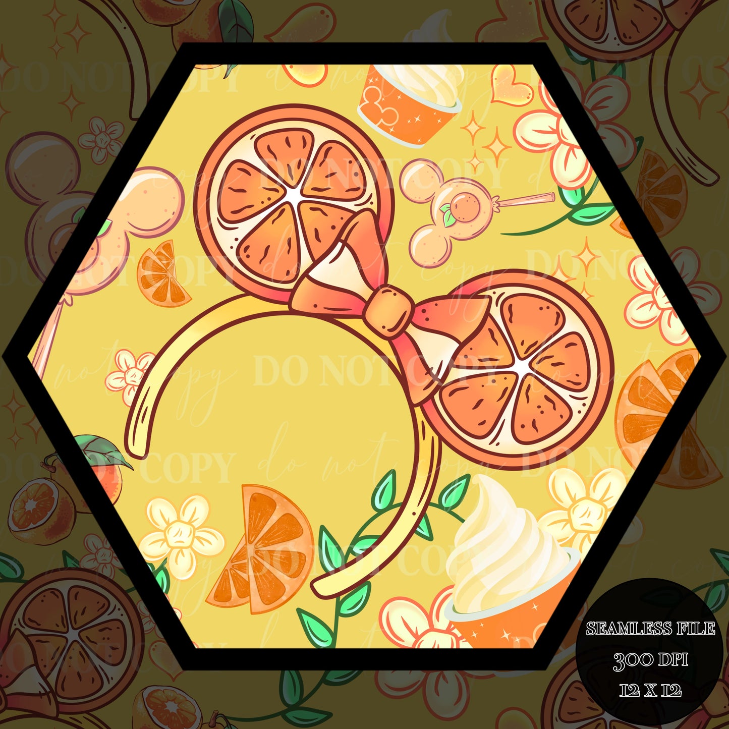 MD Oranges Seamless