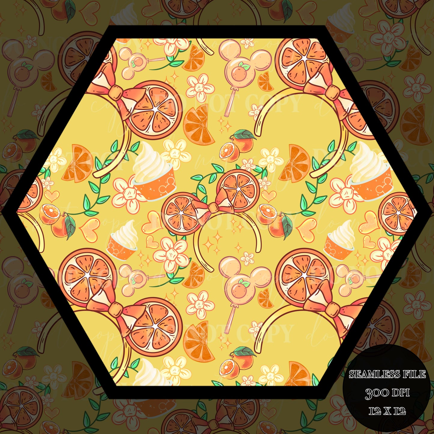 MD Oranges Seamless