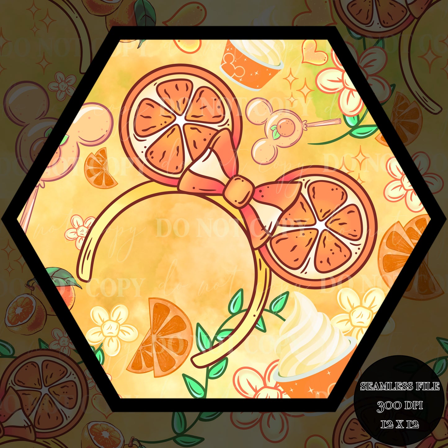 MD Oranges Seamless