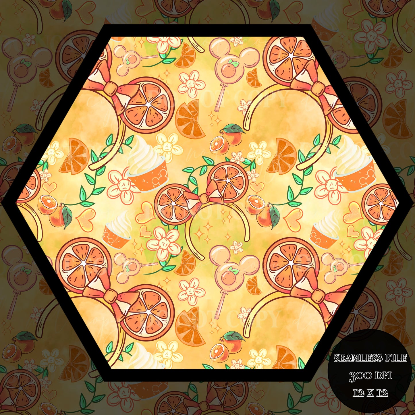 MD Oranges Seamless
