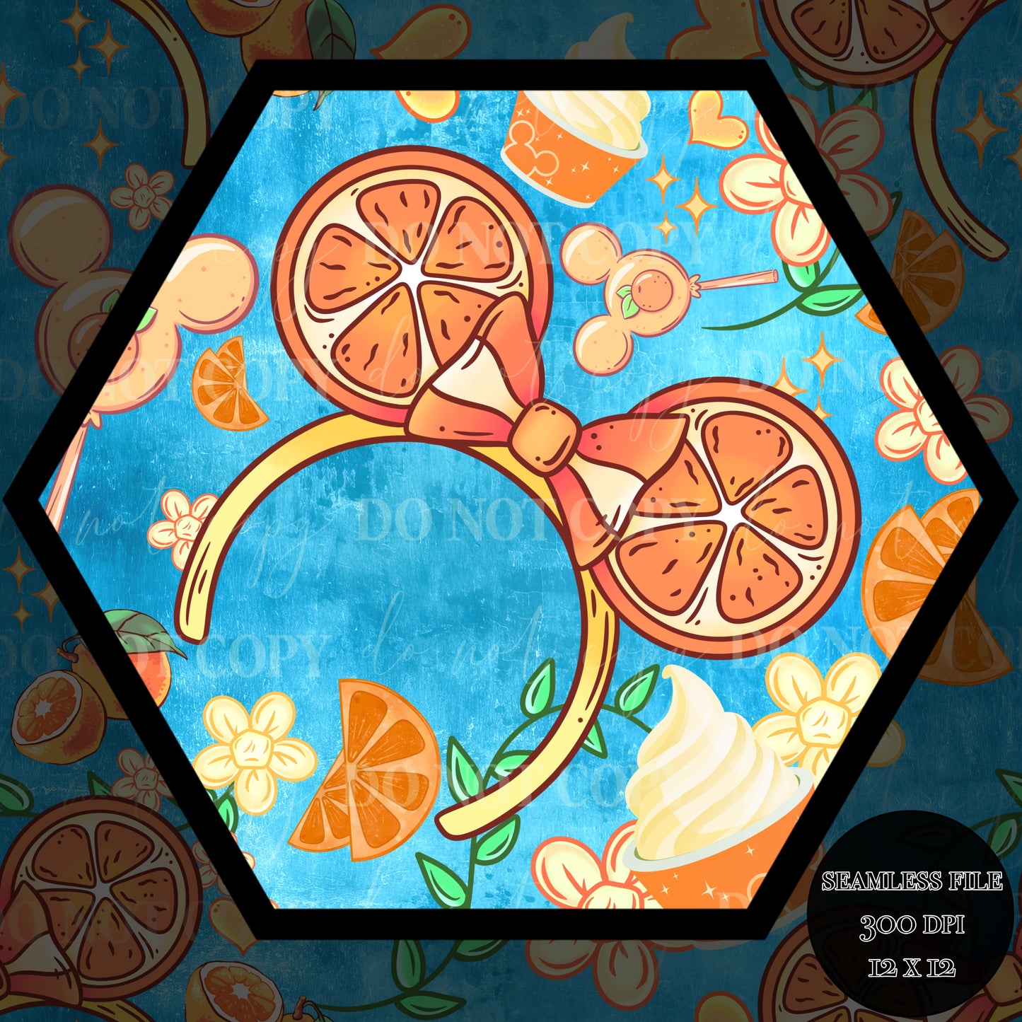 MD Oranges Seamless