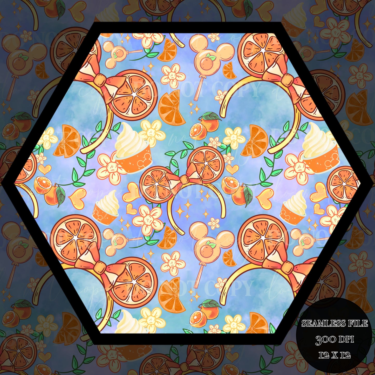 MD Oranges Seamless