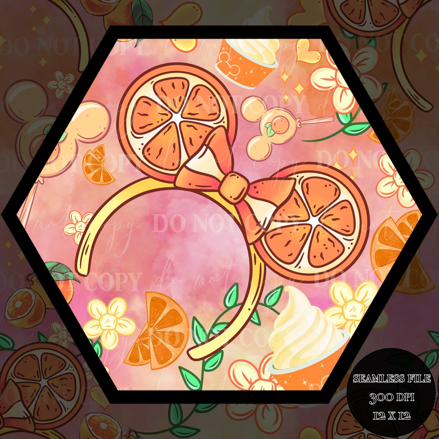 MD Oranges Seamless