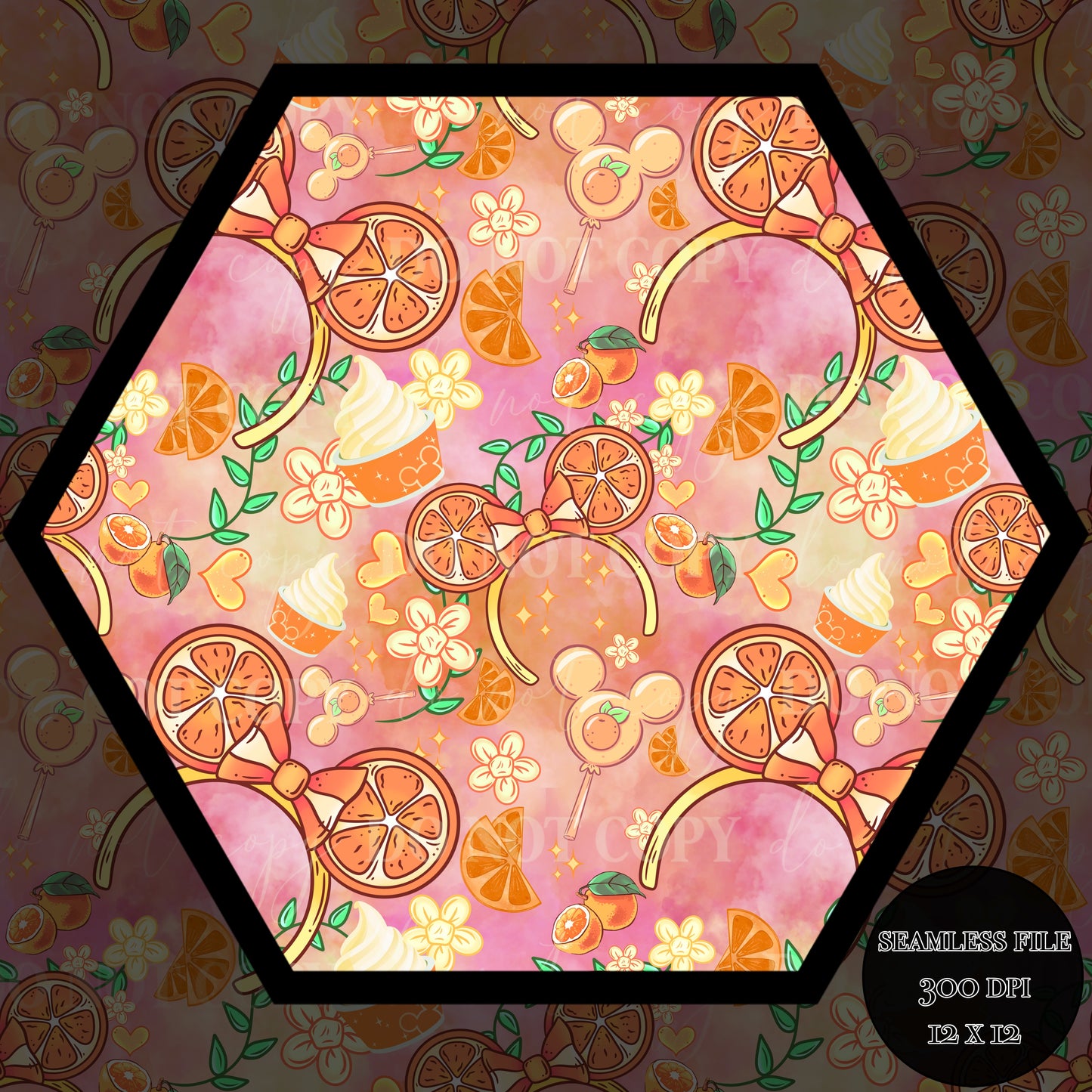 MD Oranges Seamless