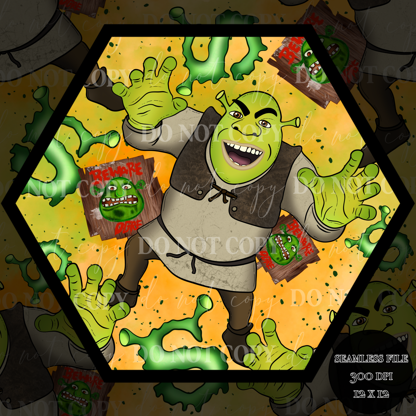 Get out of my swamp Seamless