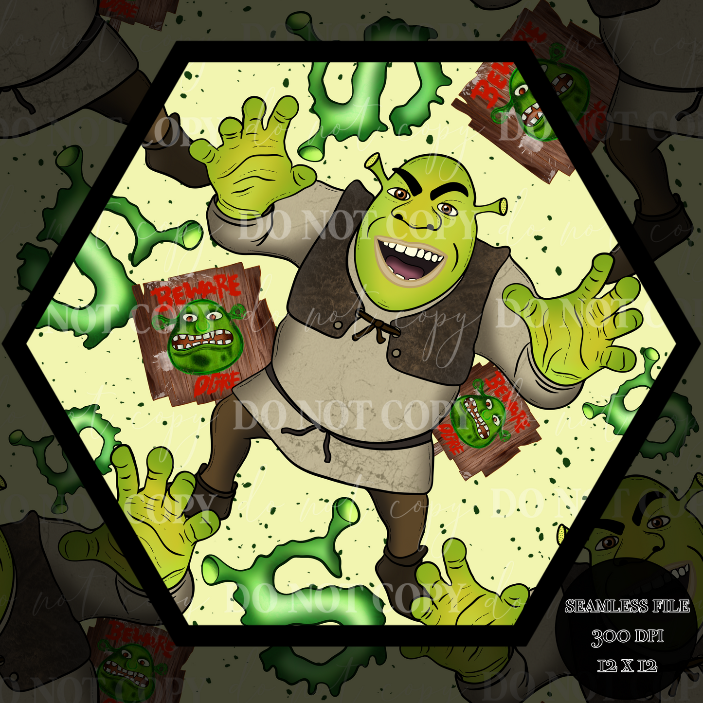 Get out of my swamp Seamless