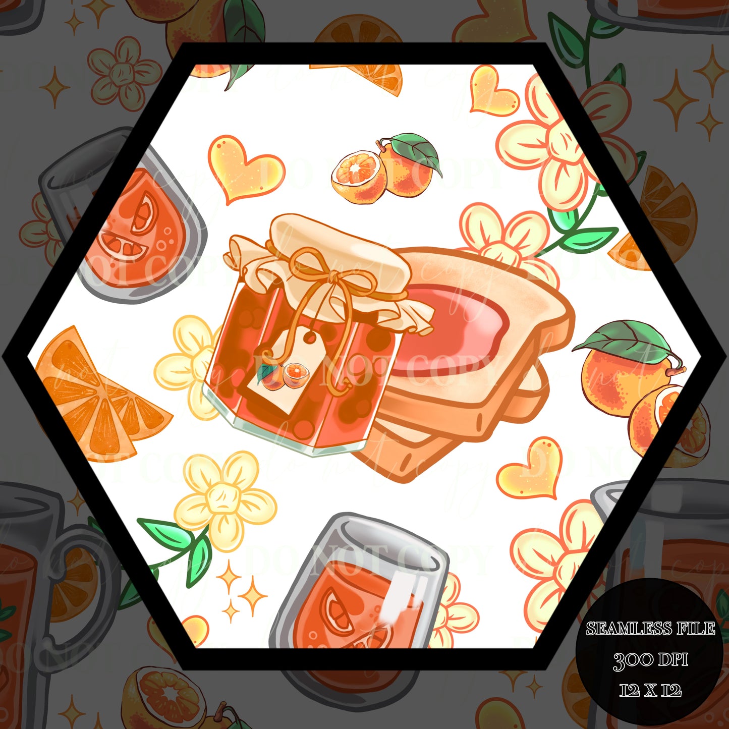 Oranges Seamless