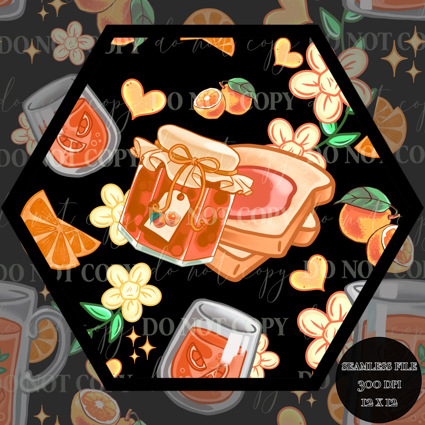 Oranges Seamless