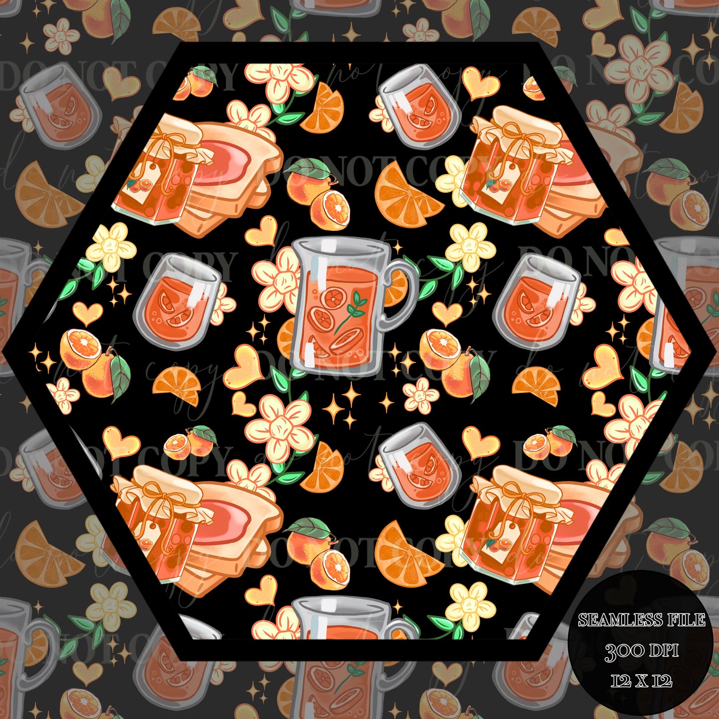 Oranges Seamless