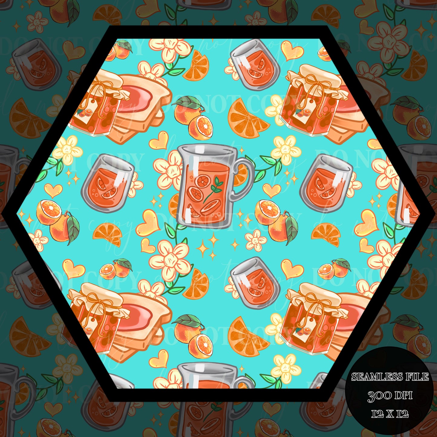 Oranges Seamless