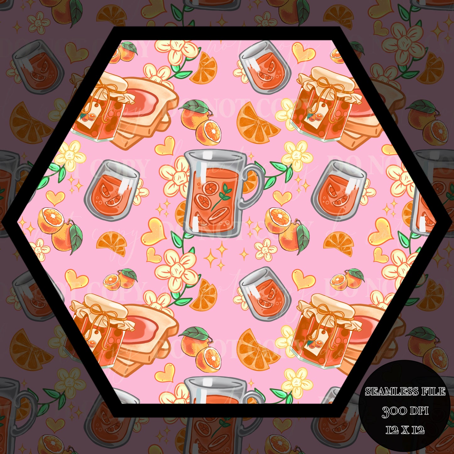 Oranges Seamless