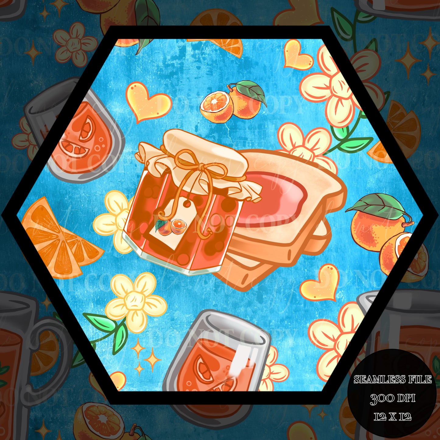 Oranges Seamless