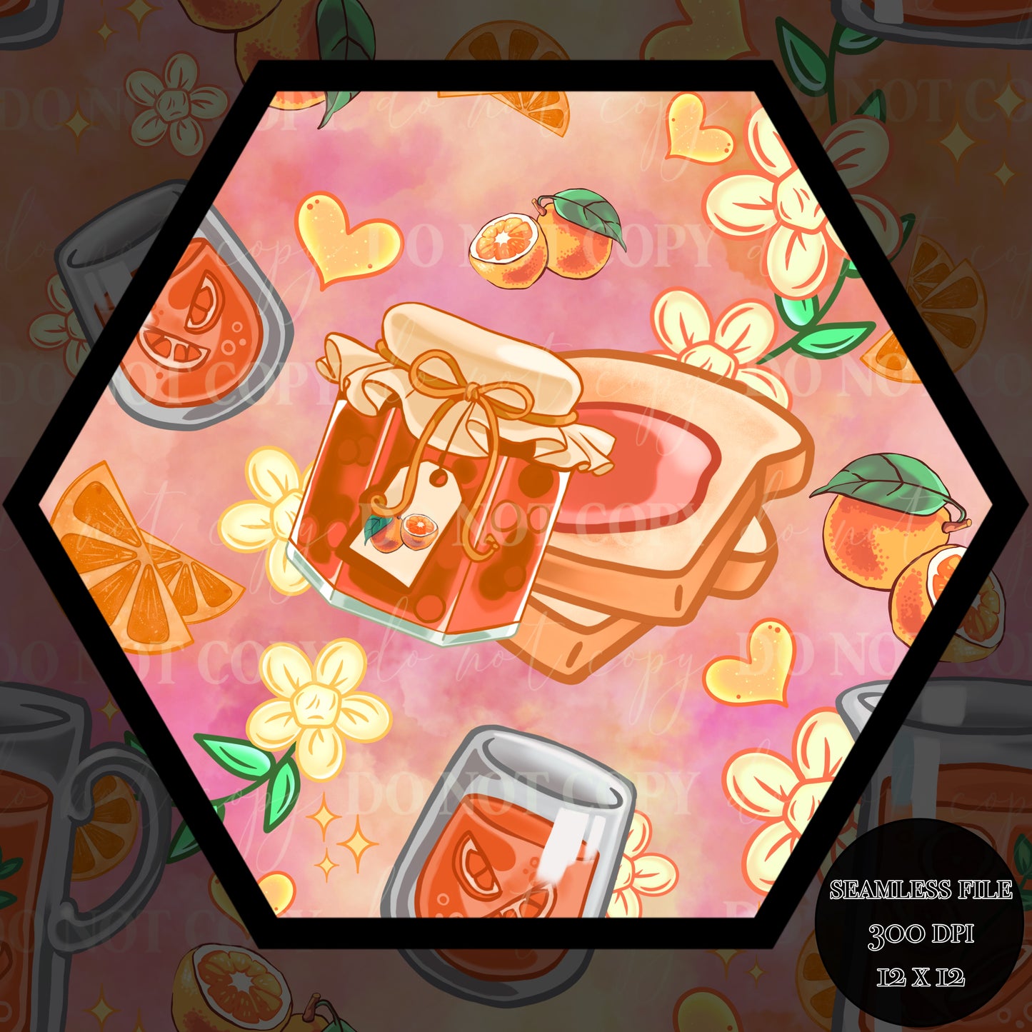 Oranges Seamless