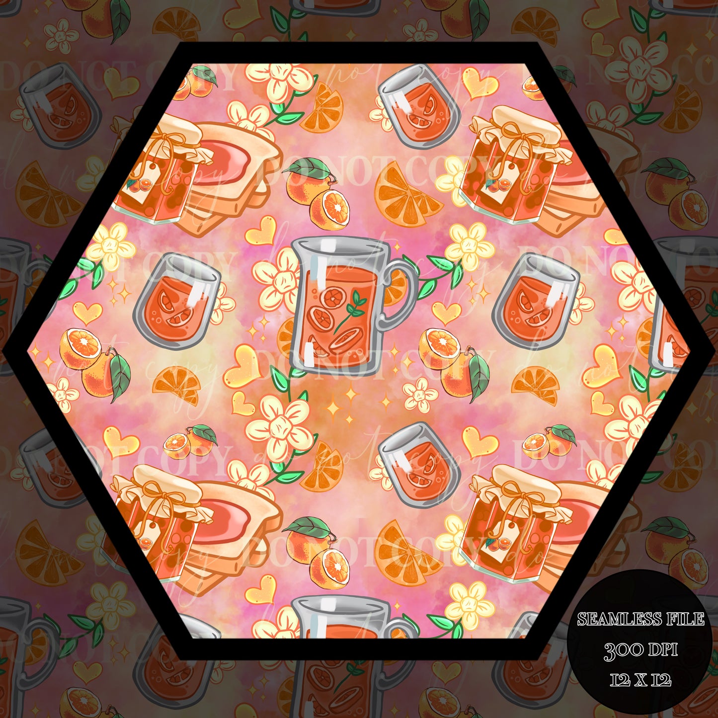 Oranges Seamless