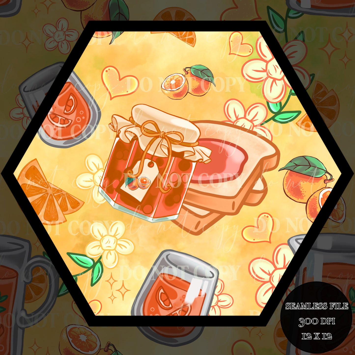 Oranges Seamless