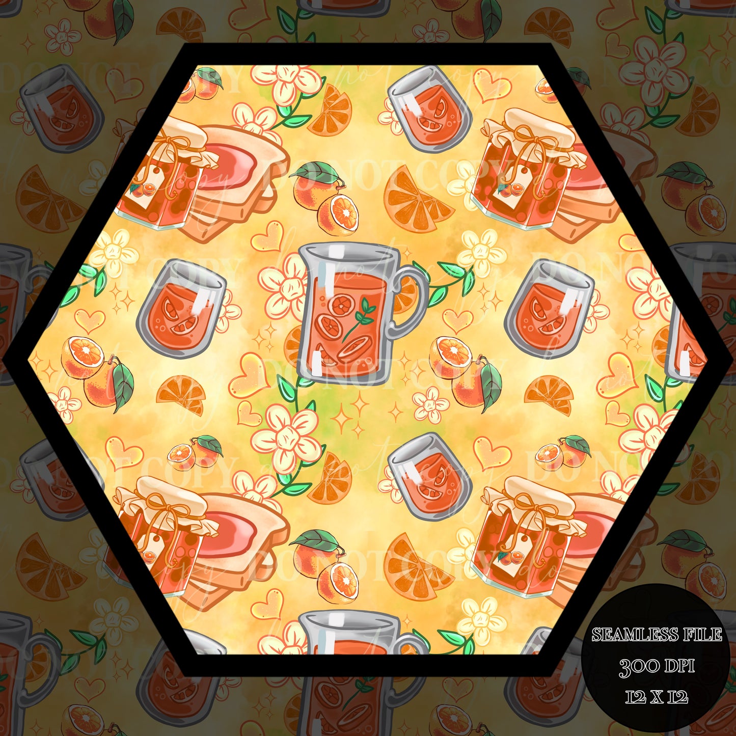 Oranges Seamless