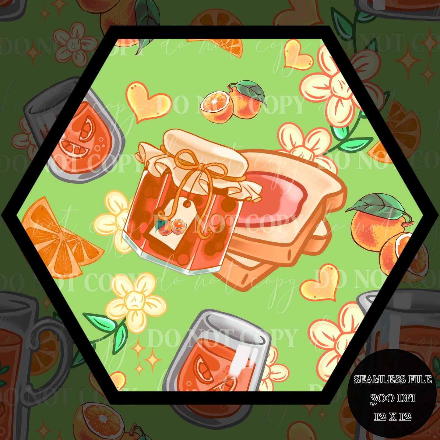 Oranges Seamless