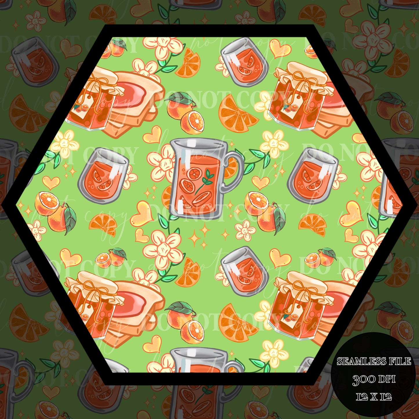 Oranges Seamless