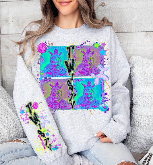 Twisty w/sleeves/spine