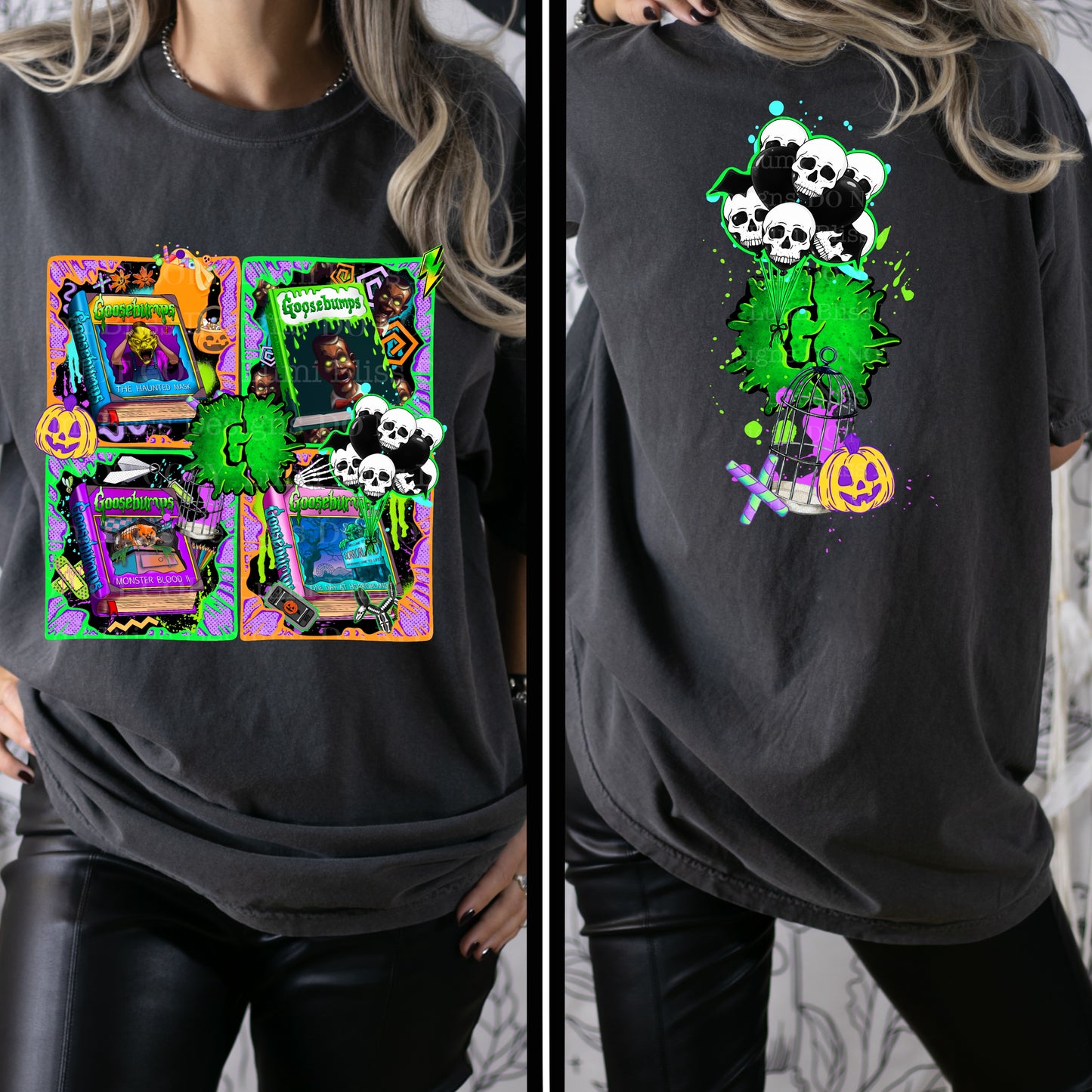 Goosebumps w/sleeves/spine