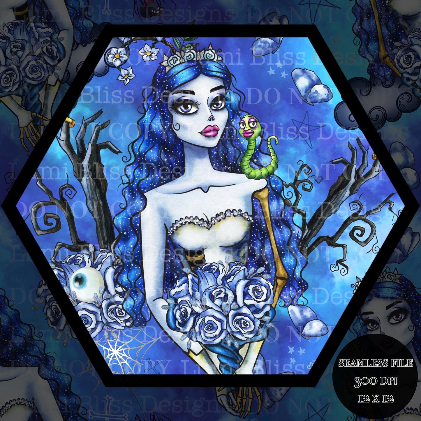 Dead Bride Seamless
