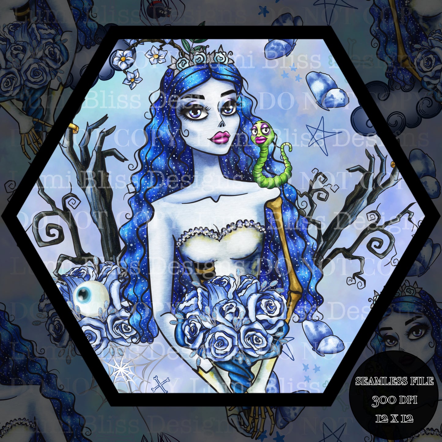Dead Bride Seamless