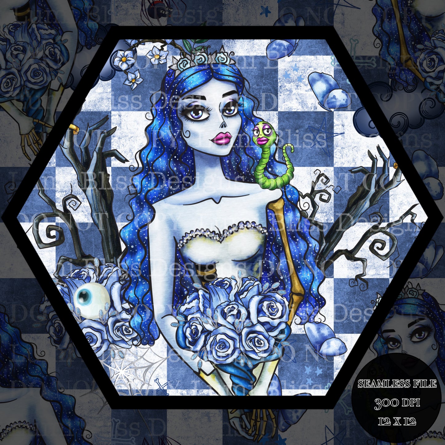 Dead Bride Seamless