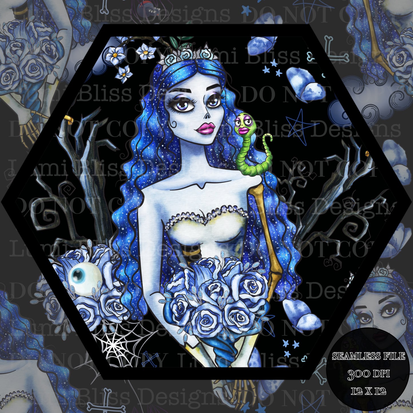 Dead Bride Seamless