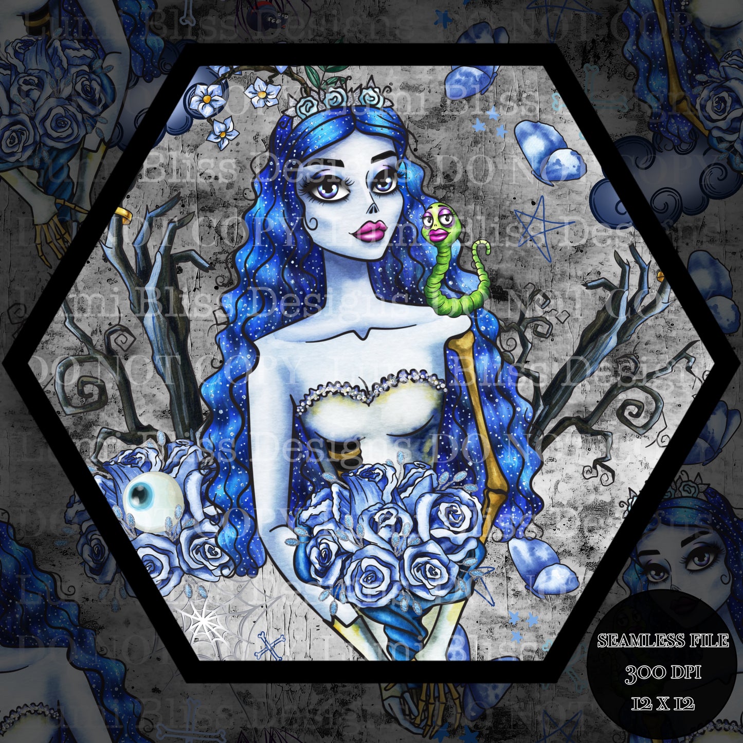 Dead Bride Seamless