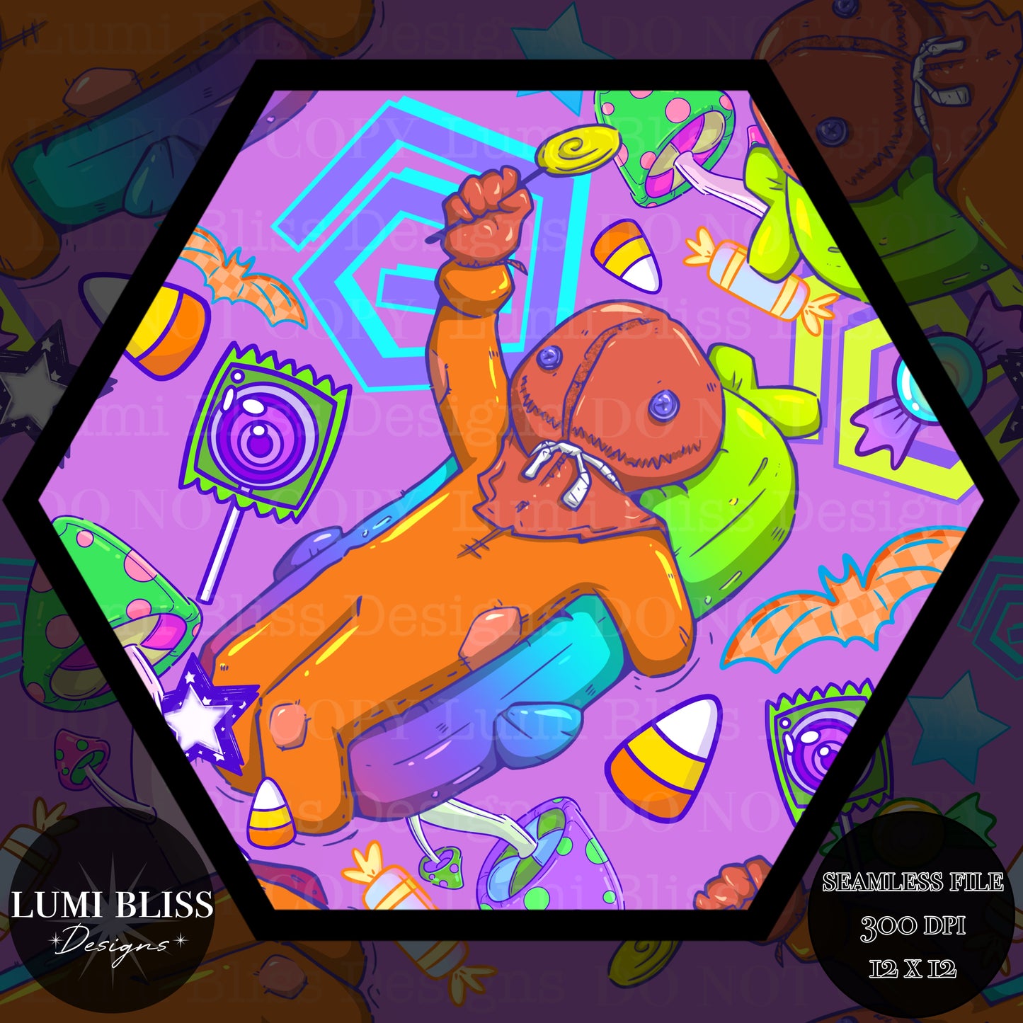 Neon Sam Seamless