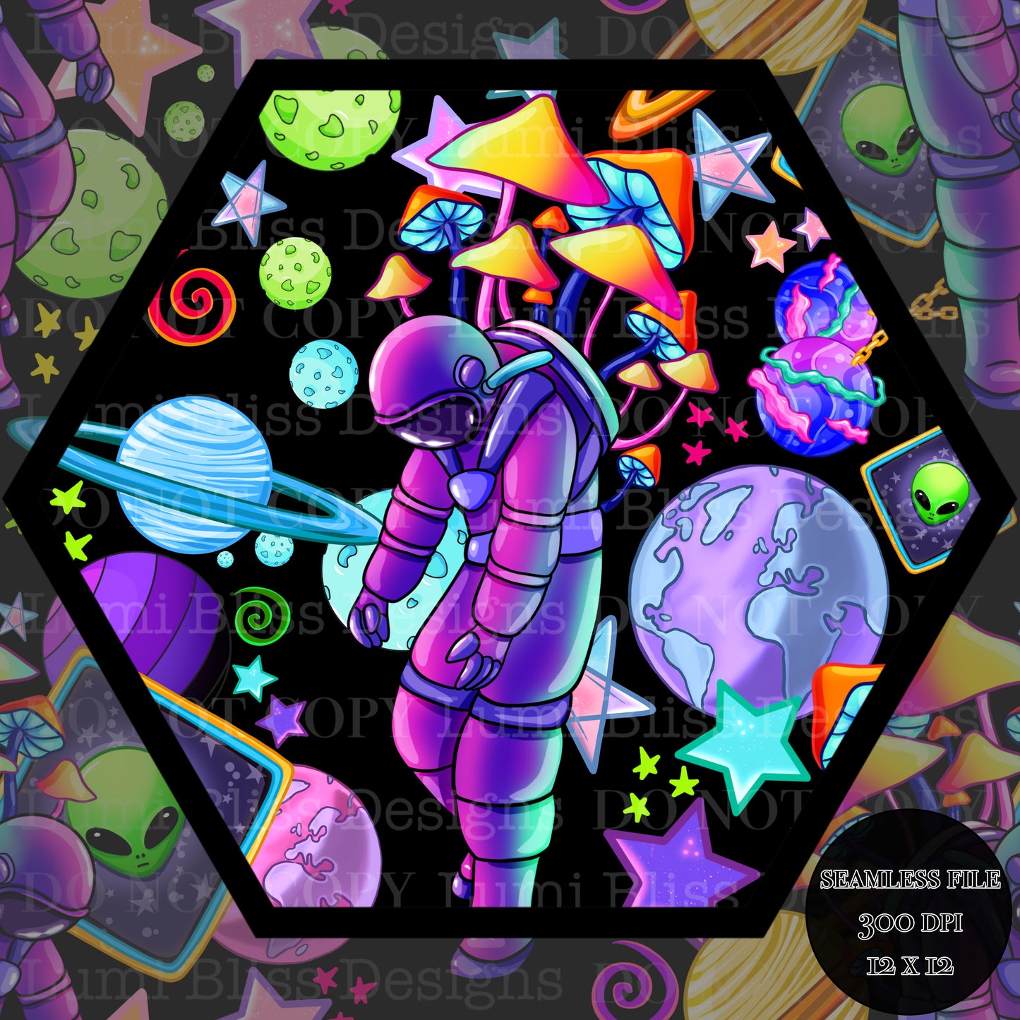 Stuck in Space Seamless
