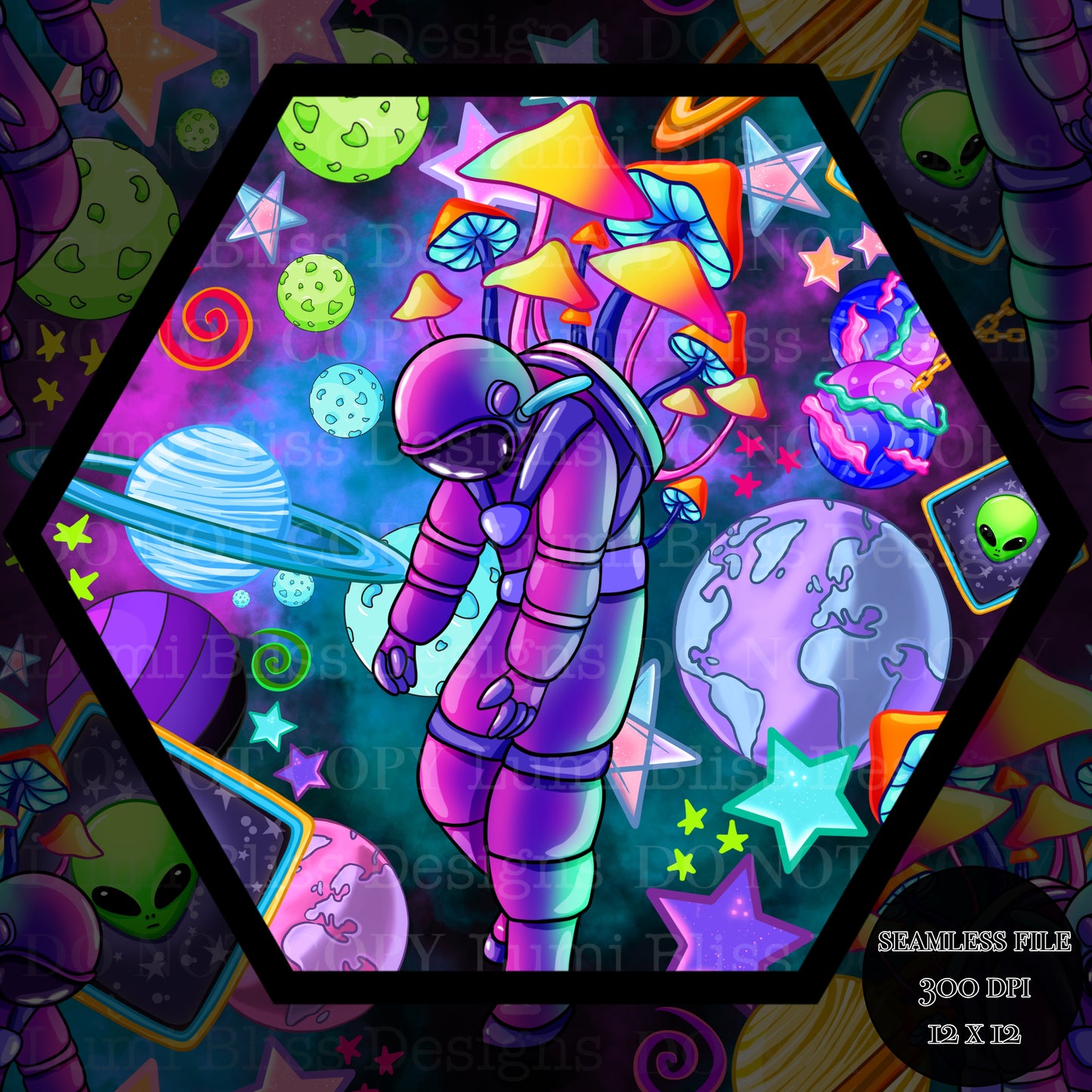 Stuck in Space Seamless