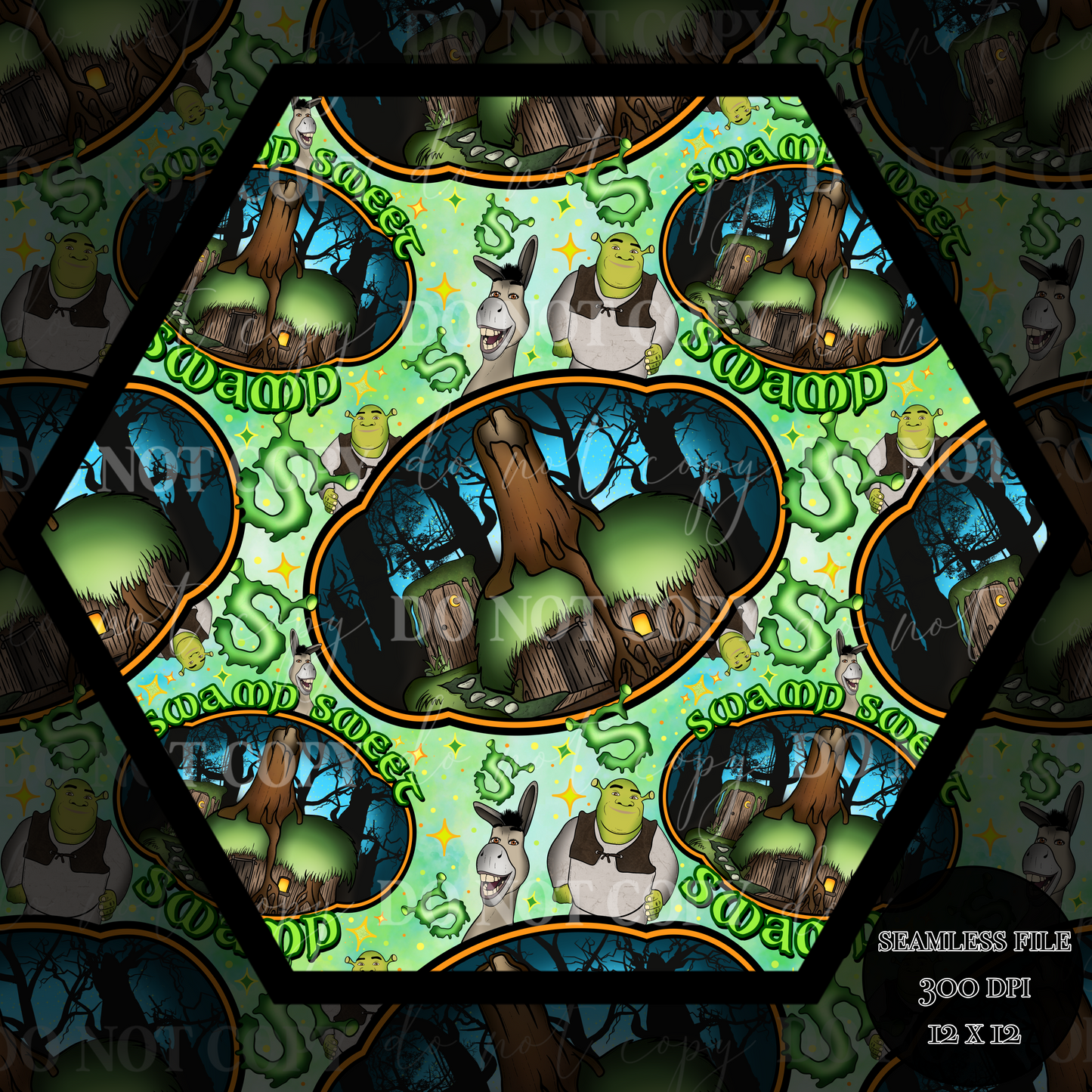 Swamp sweet Swamp Seamless