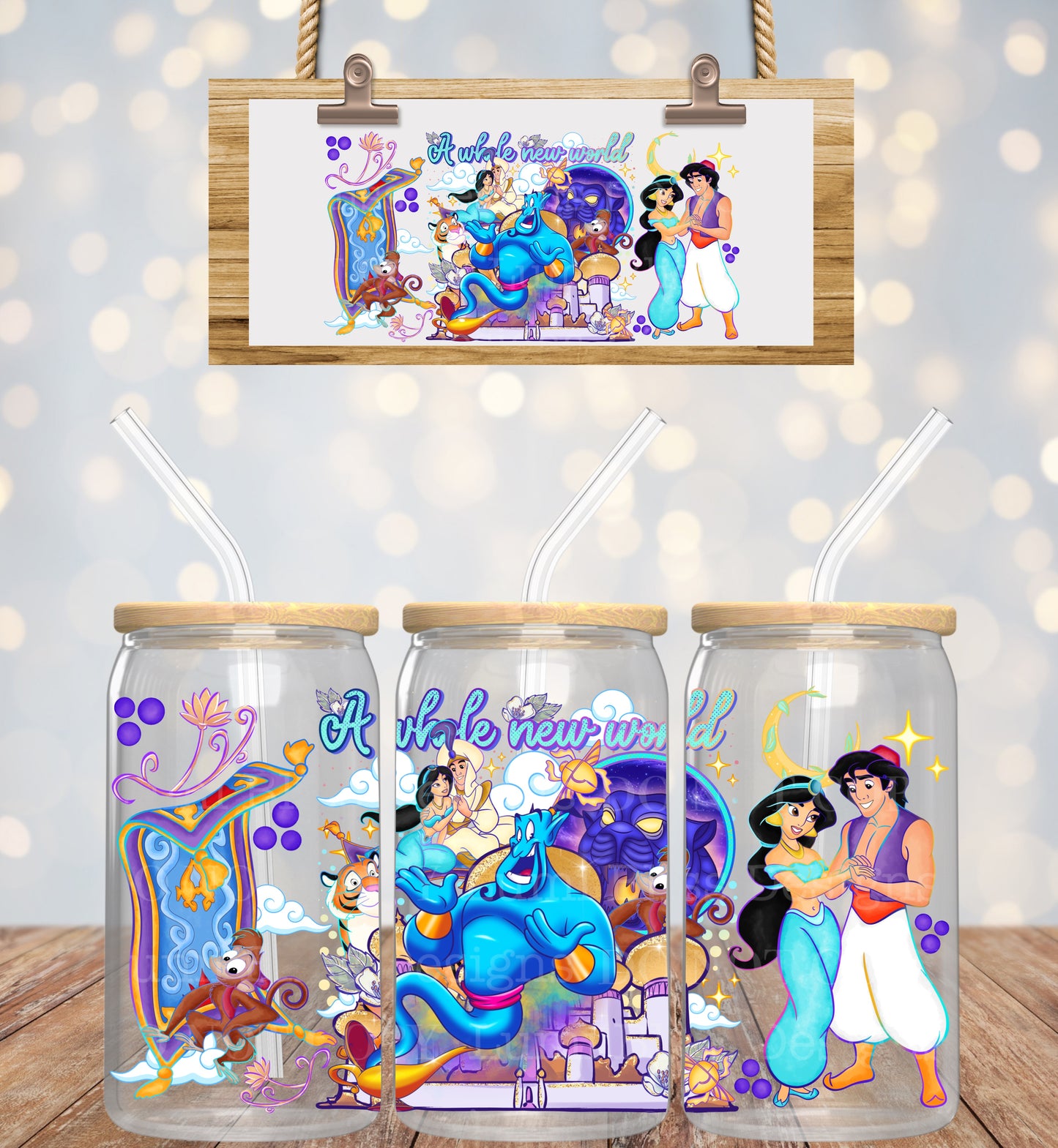 A whole new world 16oz
