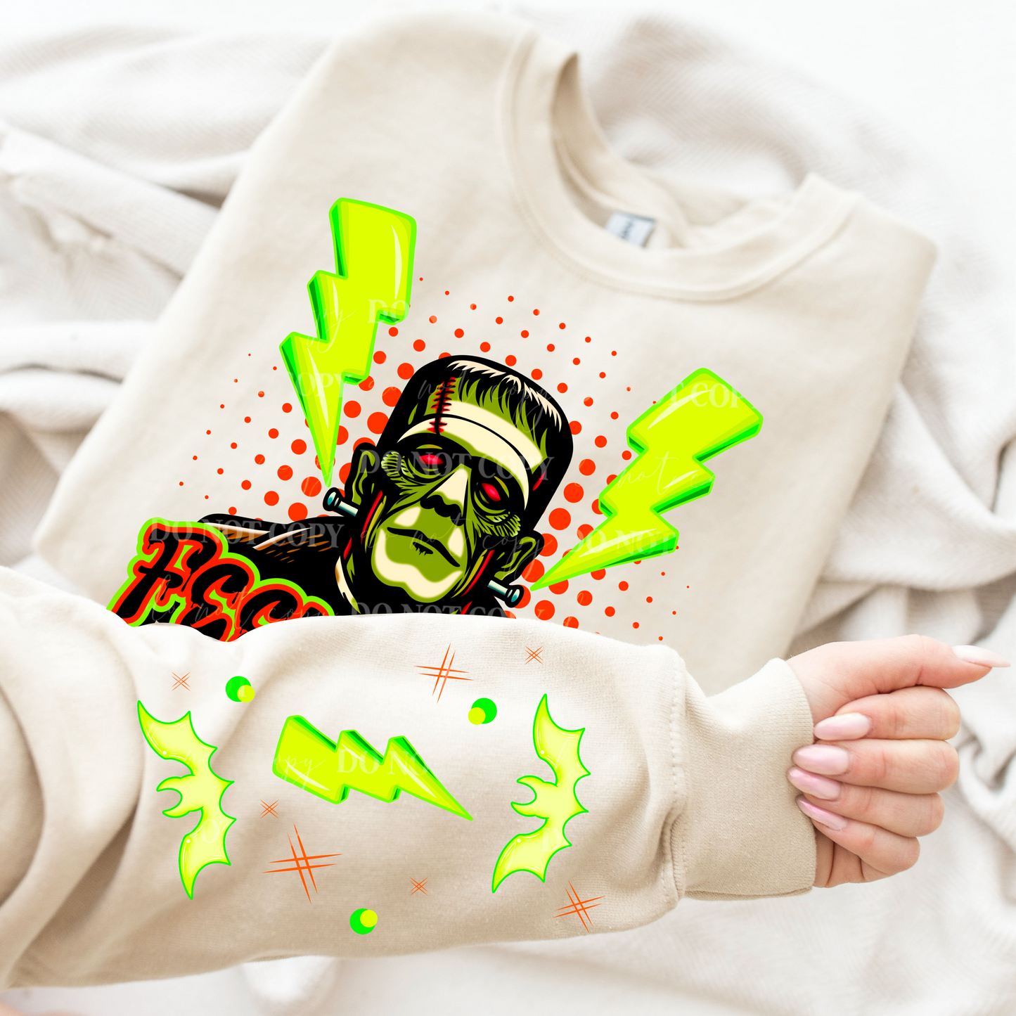 Feel Alive green w/pocket-sleeve