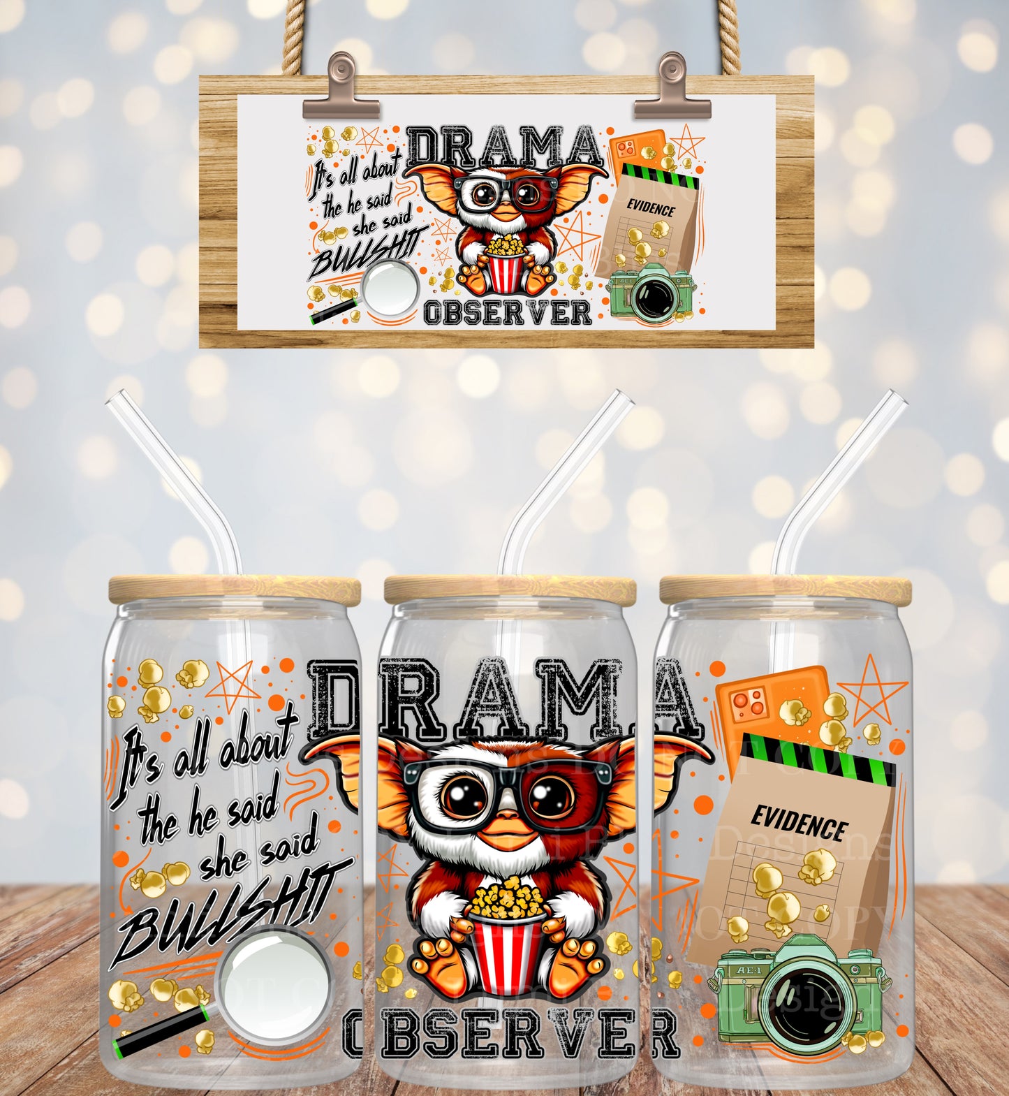 Drama Gremlin 16oz