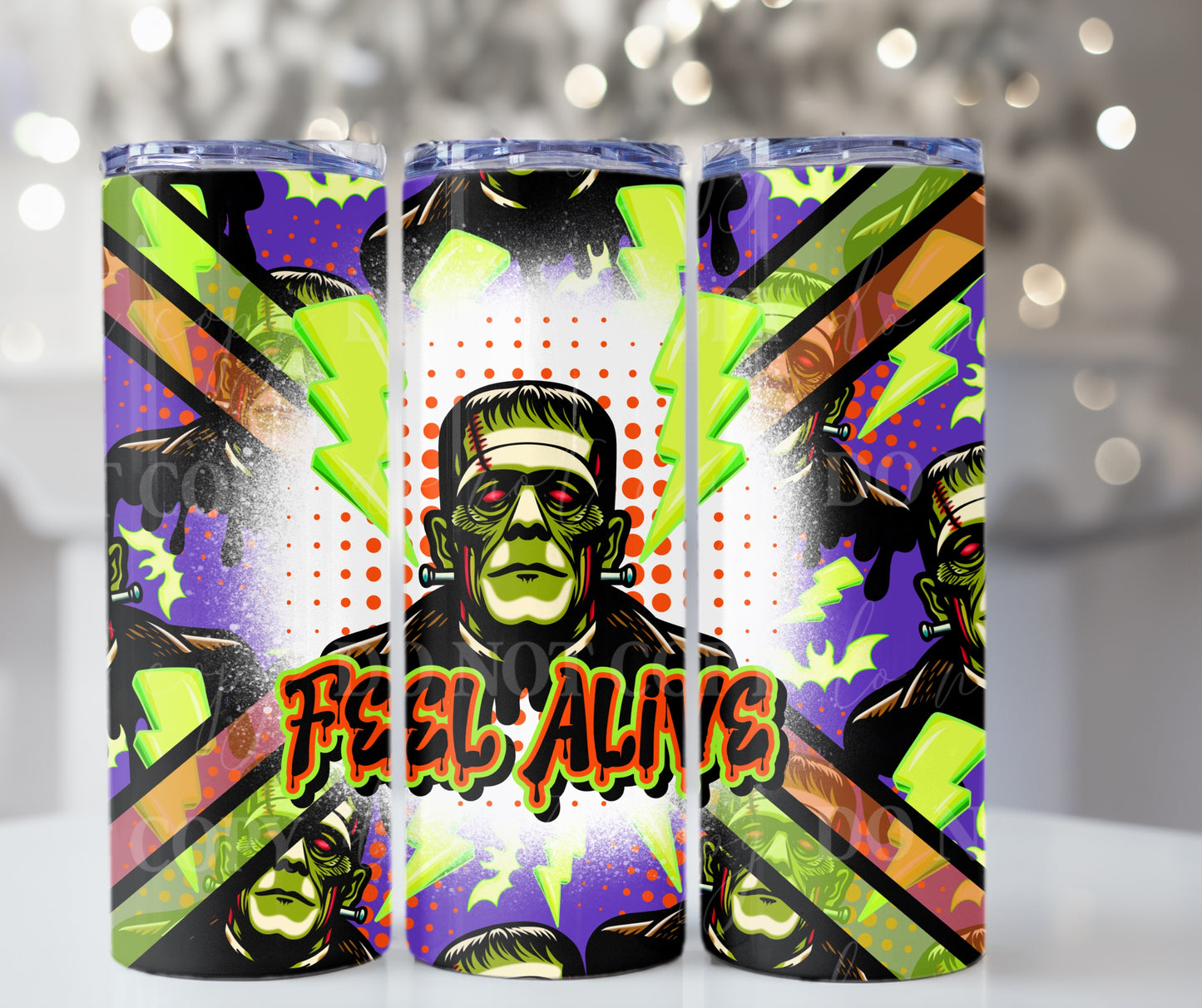 Feel Alive green 20oz